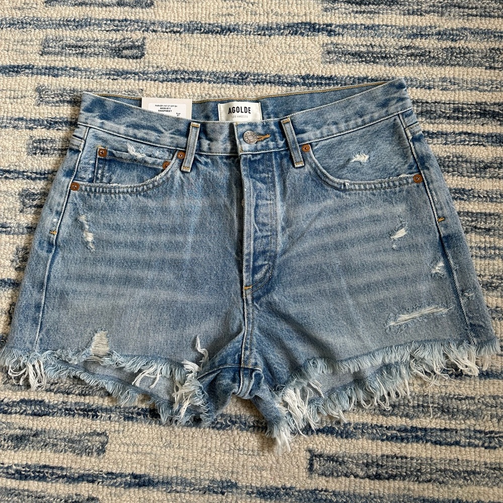 NWT AGOLDE Parker Shorts Size 27